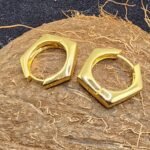 Gold Plated Geometric Earrings