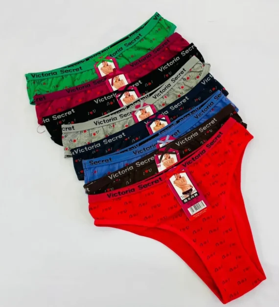 95% Cotton High Cut Panty With I